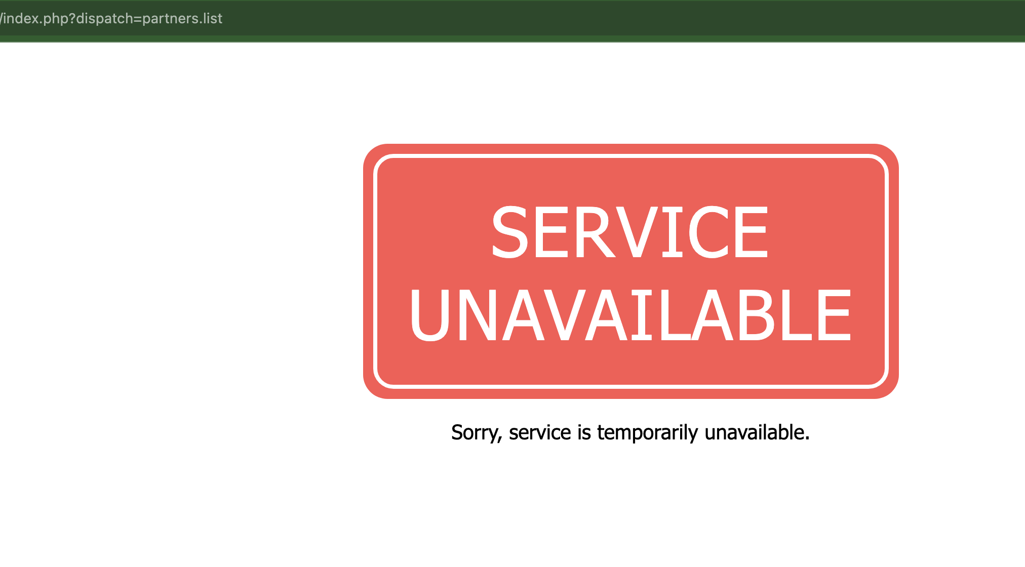 Connection unavailable. Service unavailable. Штамп unavailable. Temporarily unavailable. The service is unavailable..